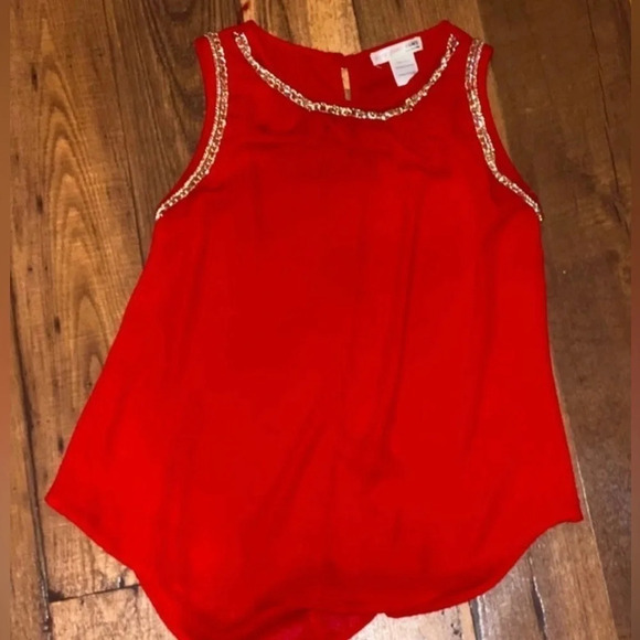 Agaci Women Sleeveless red blouse size small - Picture 1 of 7